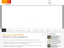 Tablet Screenshot of energeticon.de